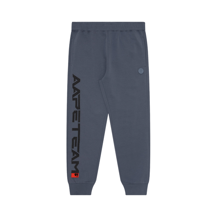 AAPE Moonface Patch Sweatpants "Grey/Light"