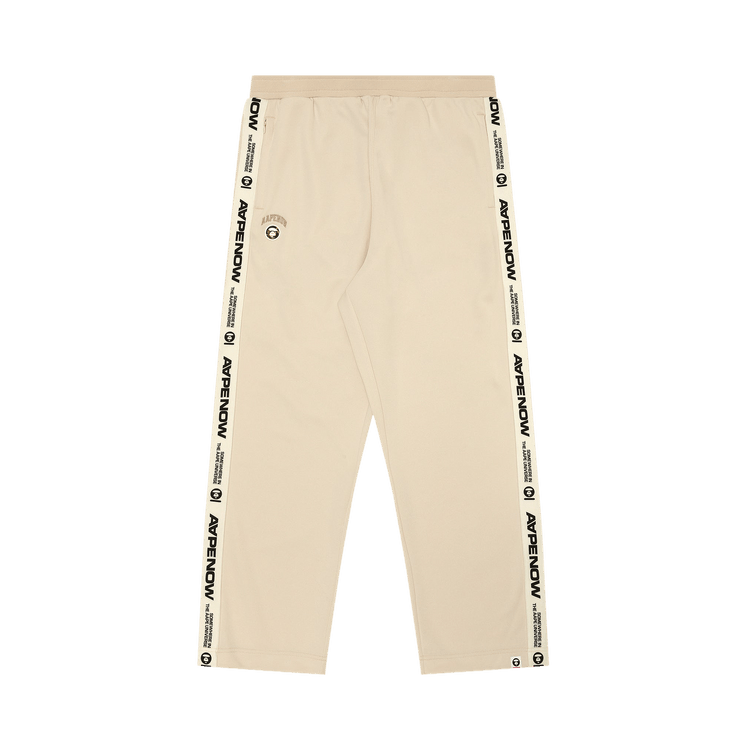 AAPE Moonface Patch Sweatpants "Ivory/Light"