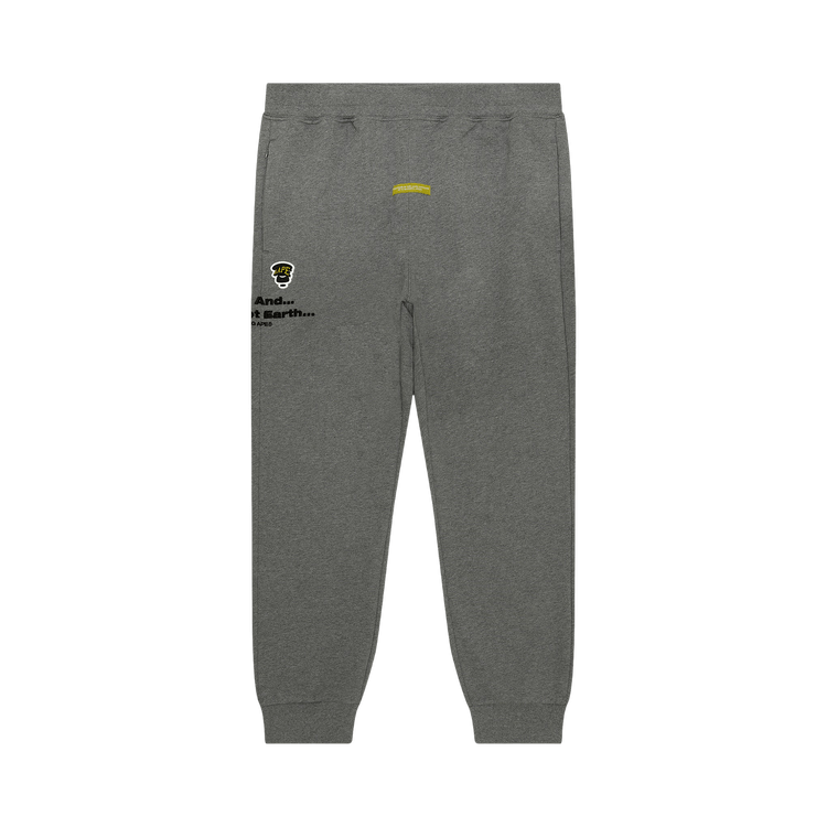 AAPE Logo Sweatpants "Grey/Heather"