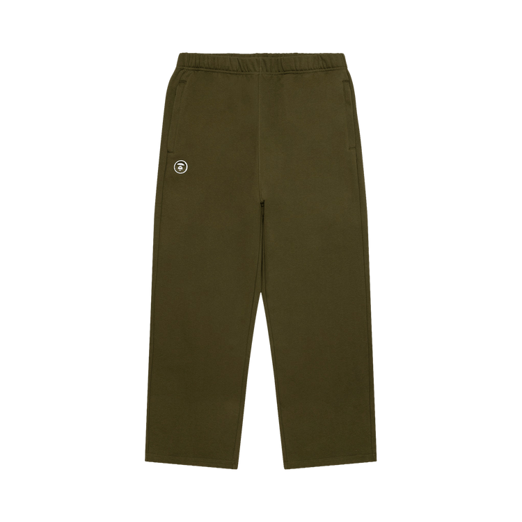 AAPE Now Moonface Sweatpants "Khaki"