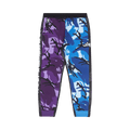 AAPE Moonface Camo Blocked Sweatpants "Purple/Multi"