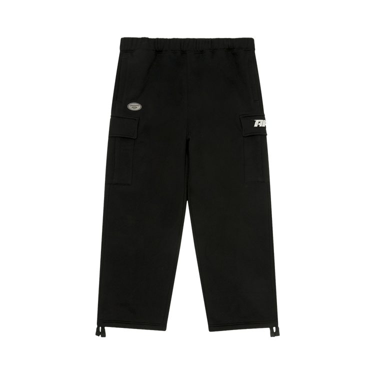 AAPE Moonface Logo Cargo Sweatpants "Black"