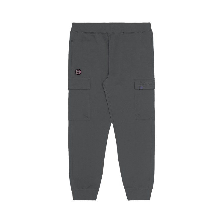 AAPE Moonface Cargo Sweatpants "Grey"