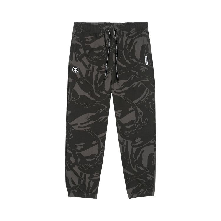 AAPE Moonface Camo Sweatpants "Khaki/Multi"