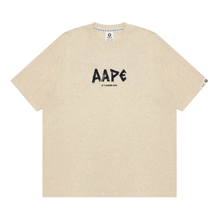 AAPE Unvs Graphic Tee "Beige/Heather"