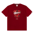 AAPE Unvs Graphic Tee "Burgundy"