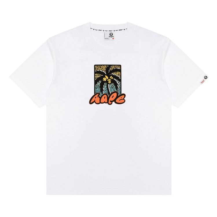 AAPE Graphic Tee "White"