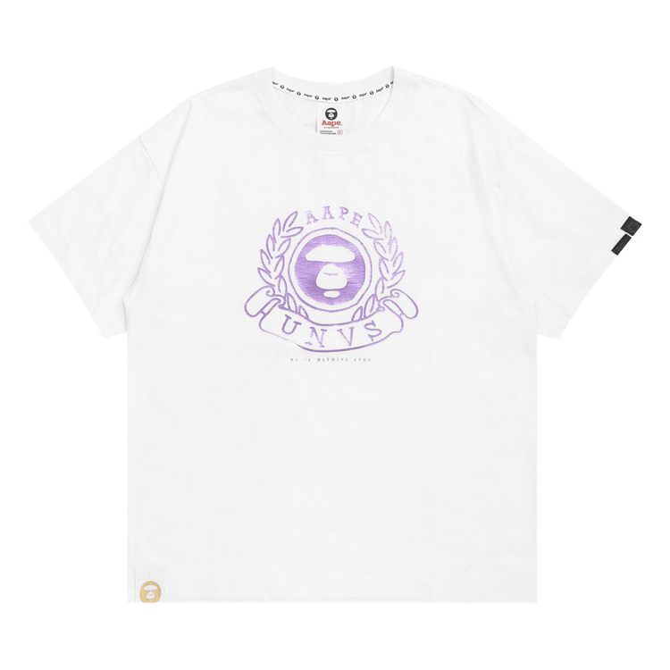 AAPE Moonface Tee "White"