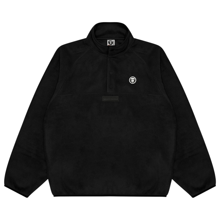 AAPE Now Moonface Logo Pullover "Black"