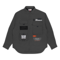 AAPE Moonface Multipocket Shirt "Grey"