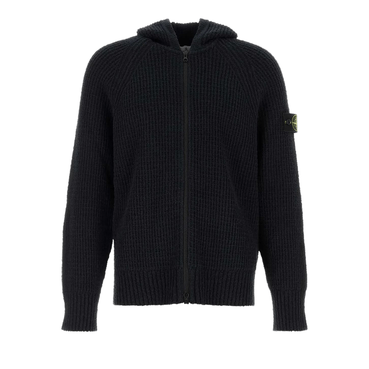 Stone Island Knit Hoodie "Black"