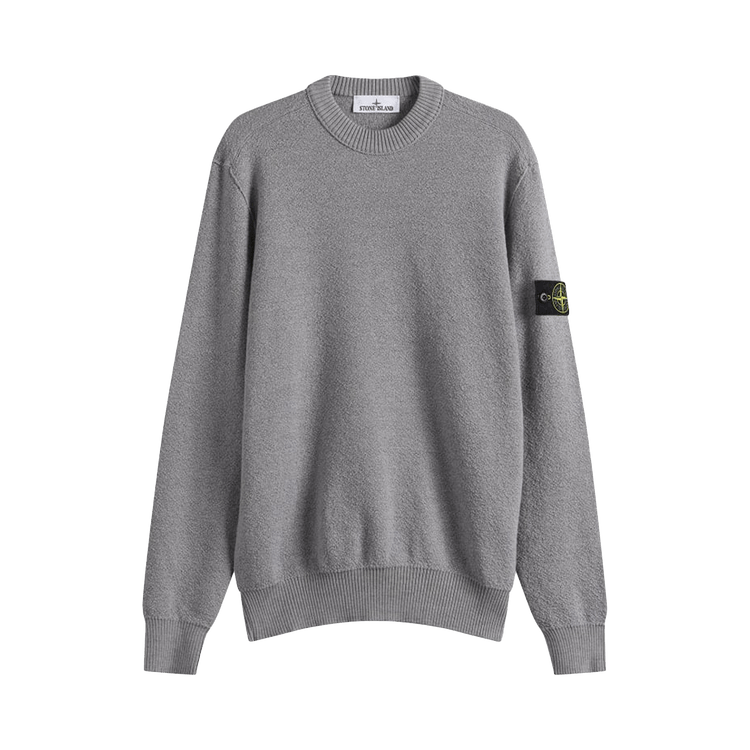 Stone Island Resin Coated Sweatshirt "Grey"