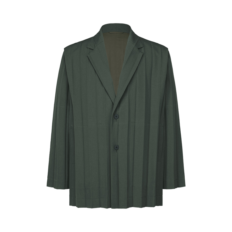 Issey Miyake Edge Blazer "Dark Green"