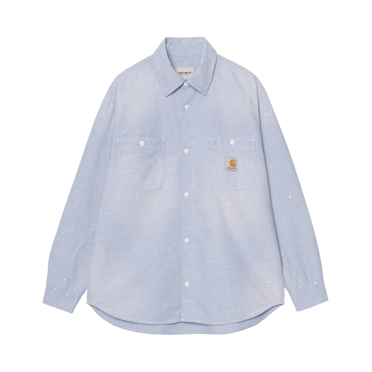 Carhartt WIP Long-Sleeve Painter Shirt "Blue"