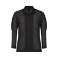 Issey Miyake Rustic Mesh Top "Black"