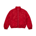 Supreme Stand Collar Lined Nylon Jacket "Red"