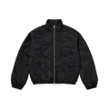 Supreme Stand Collar Lined Nylon Jacket "Black"