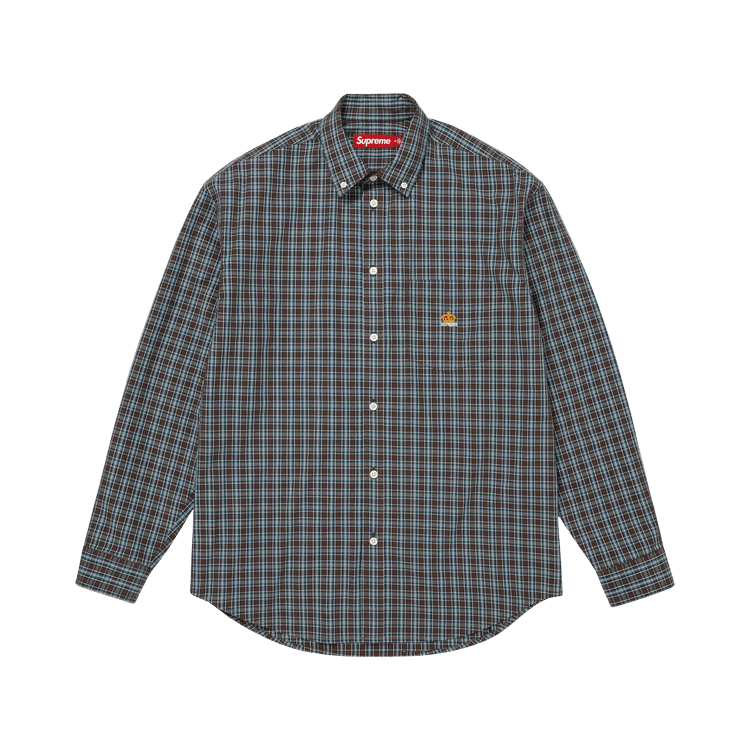 Supreme Mini Plaid Shirt "Brown"