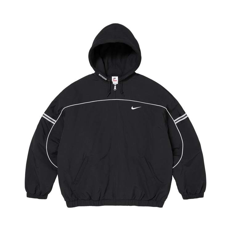 Supreme x Nike Nylon Hooded Jacket "Black"