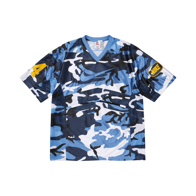 Supreme x Nike Jersey "Blue Camo"