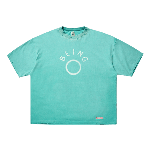 A Good Soul Being Halo T-Shirt "Seafoam"