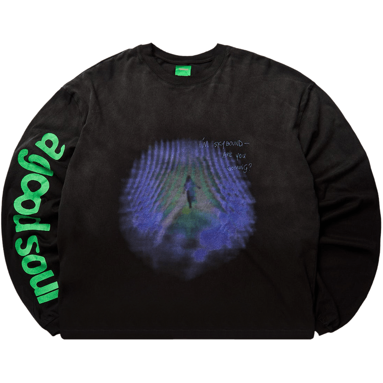 A Good Soul Skybound Long Sleeve T-Shirt "Black"