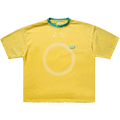 A Good Soul Being Big Halo Two Tone T-Shirt "Butter"