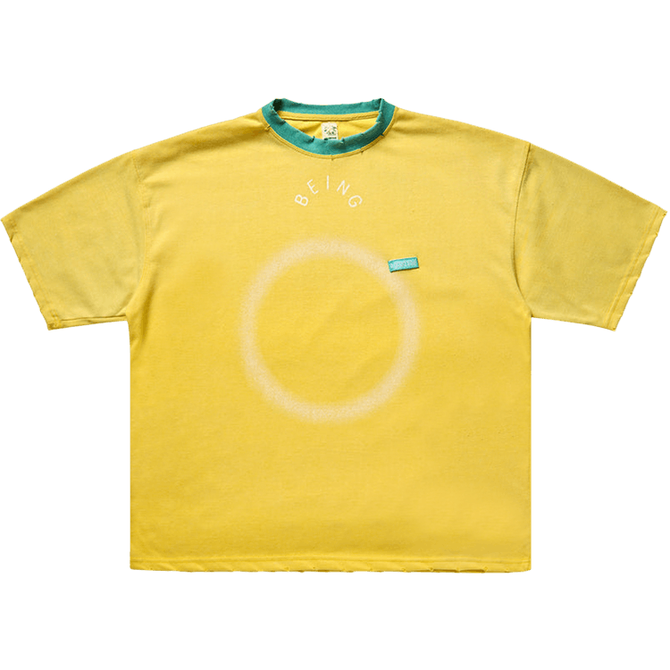 A Good Soul Being Big Halo Two Tone T-Shirt "Butter"