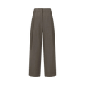 Amomento Straight Tuck Pants "Brown"