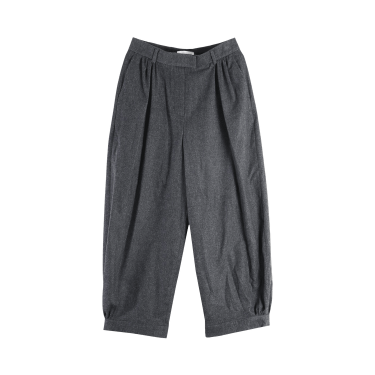 Amomento Shirring Pants "Charcoal"