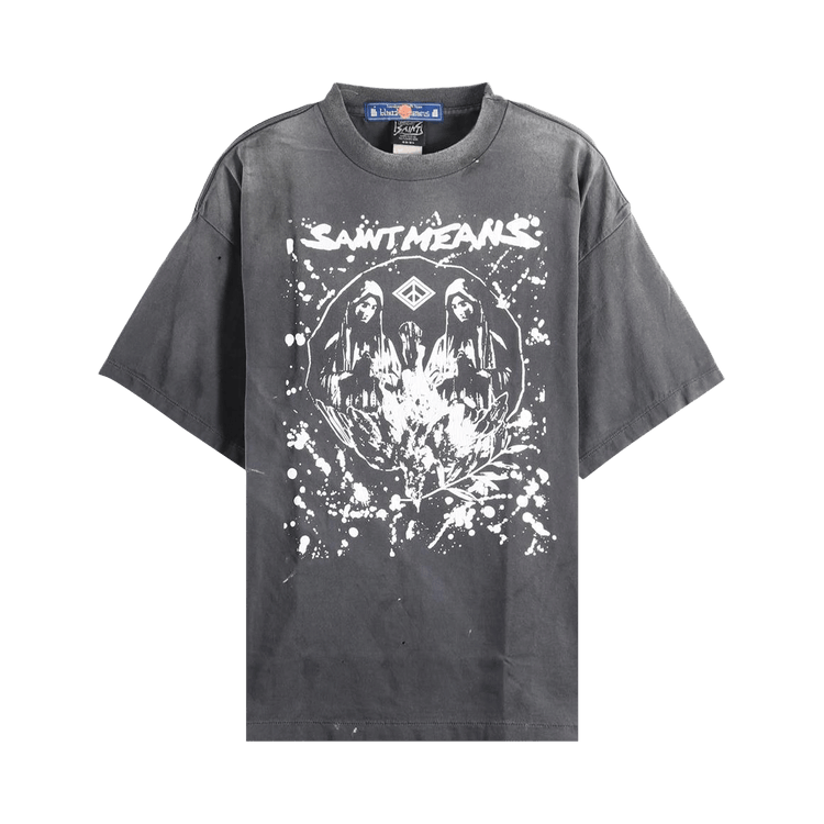 SAINT Mxxxxxx Saint Means Short Sleeve T-Shirt "Black"