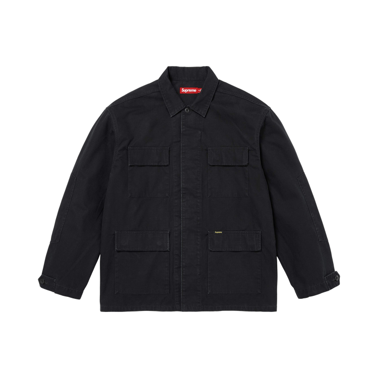 Supreme Ripstop Bdu Shirt Jacket "Black"