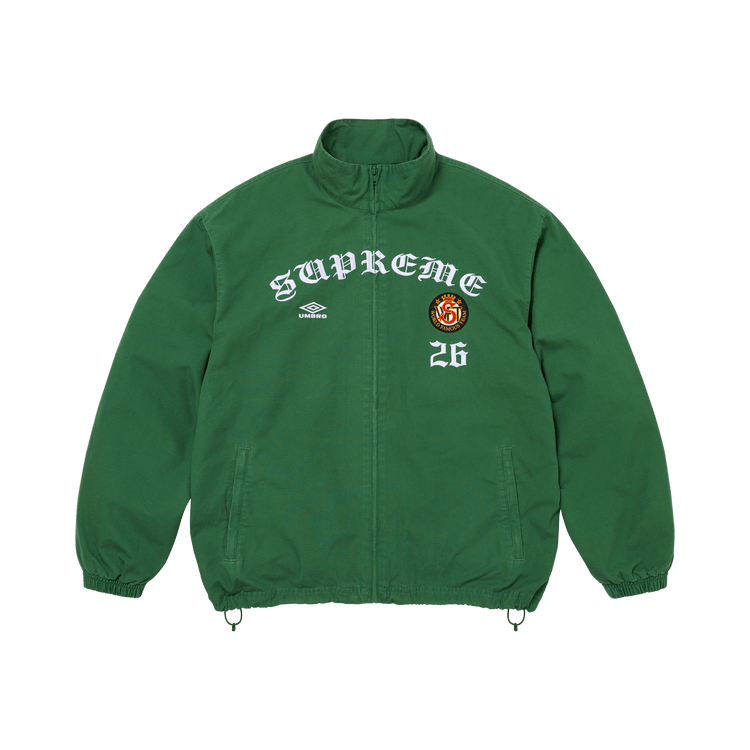 Supreme x Umbro Cotton Ripstop Track Jacket "Green"