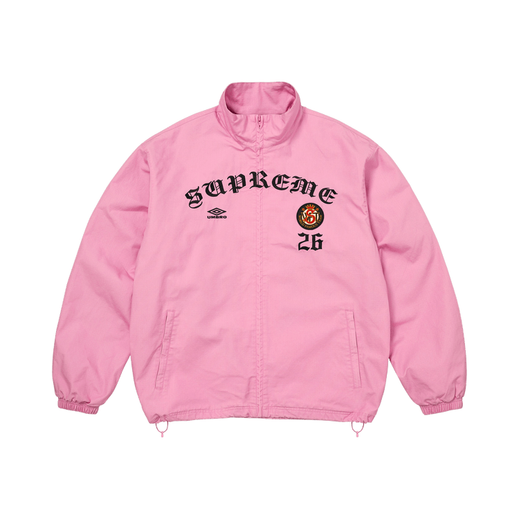 Supreme x Umbro Cotton Ripstop Track Jacket "Pink"