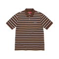 Supreme Stripe Polo "Brown"
