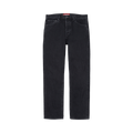 Supreme Slim Straight Selvedge Jean "Washed Black"