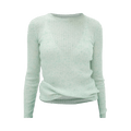 Auralee Cashmere Nep Knit Pullover "Mix Mint"