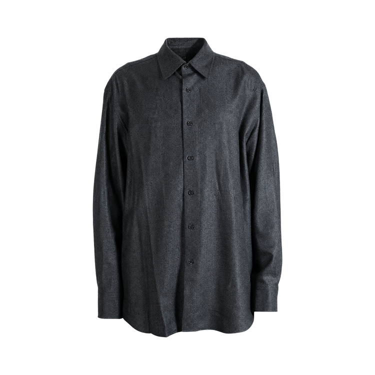 Auralee Super Light Wool Shirt "Top Charcoal"