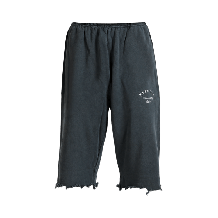 Willy Chavarria Chavarria Community Center Distressed Pants "Pirate Black"