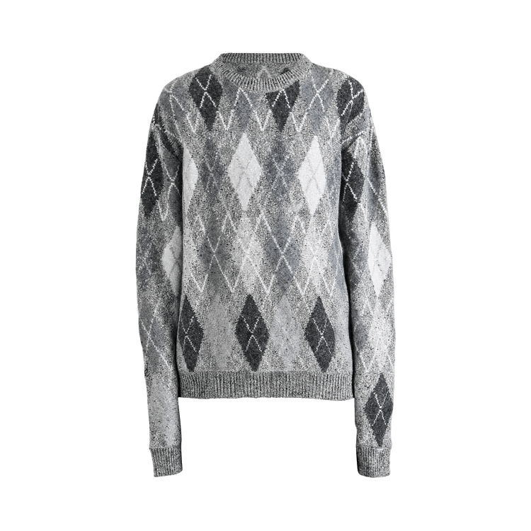 ERL Argyle Sweater "Grey"