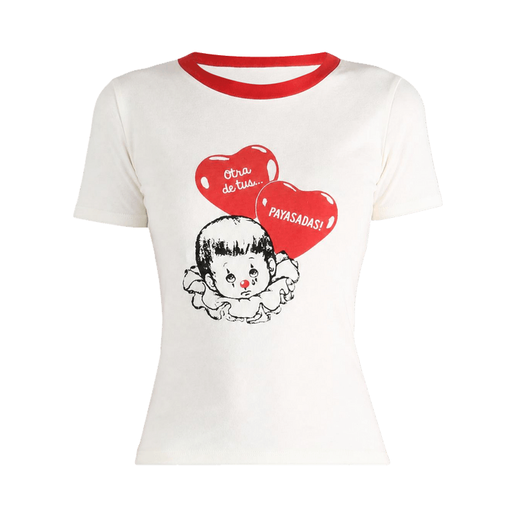 Willy Chavarria Payasadas Ringer T-Shirts "Masa"