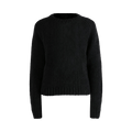 Auralee Cashmere Chenille Knit Pullover "Black"