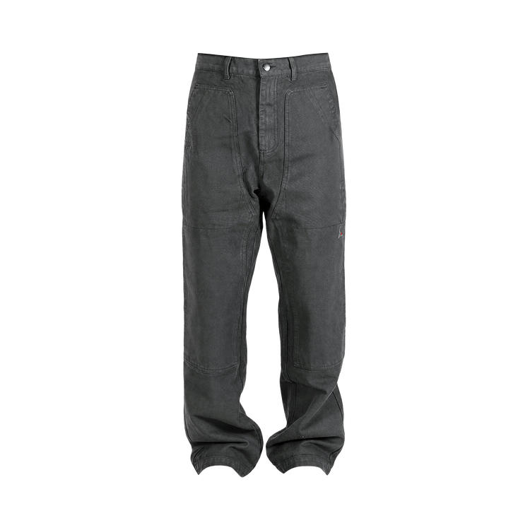 ROA Fomes Double Knee Washed Canvas Pants "Graphite"