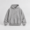 Palamera Grey Monogram Hoodie
