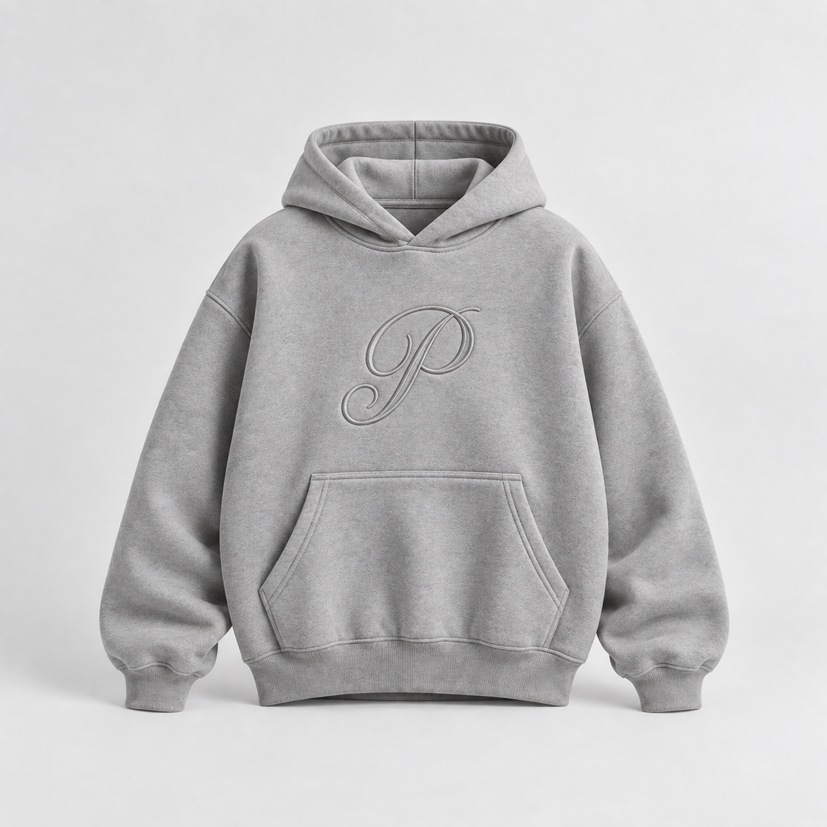 Palamera Grey Monogram Hoodie