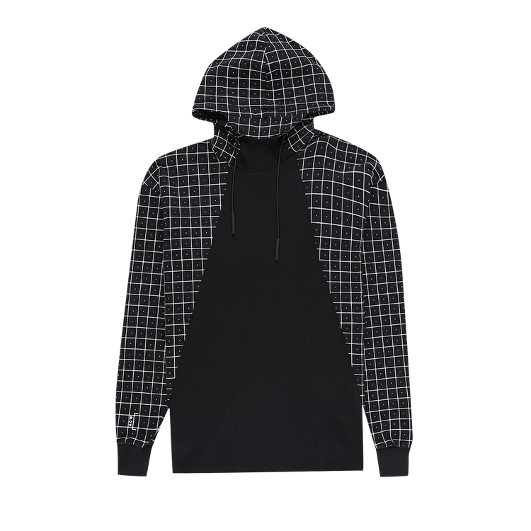 A-Cold-Wall* Grid Print Hoodie "Black"