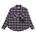 Off-White Flannel Check Shirt "Blue / Black"