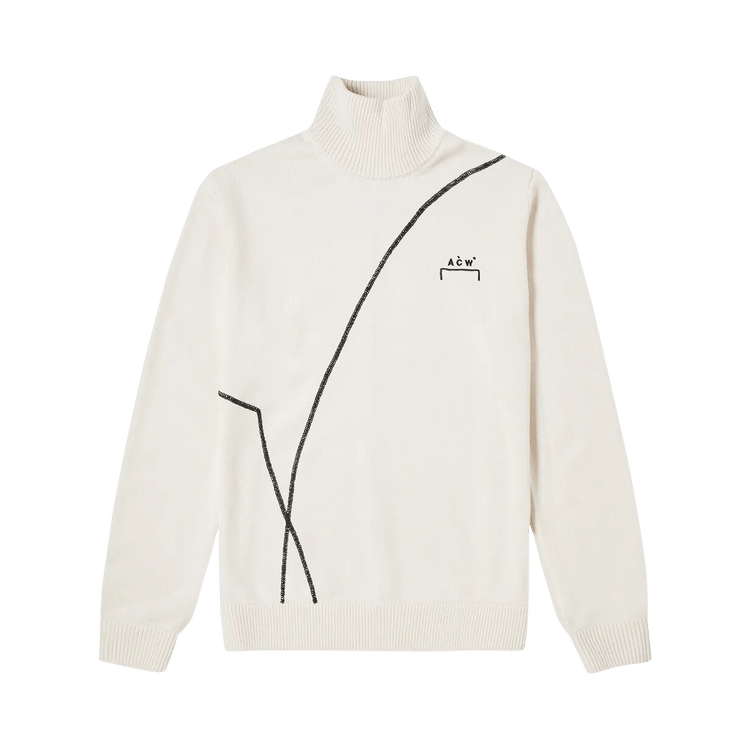 A-Cold-Wall* Overlock Knitted Turtleneck "Bone"