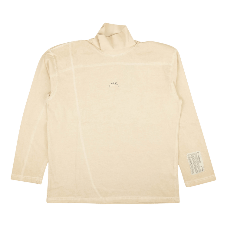 A-Cold-Wall* Flatlock Mock Neck Long Sleeve "Taupe"