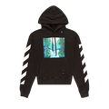 Off-White Diag Waterfall Over Hoodie "Black / Multicolor"